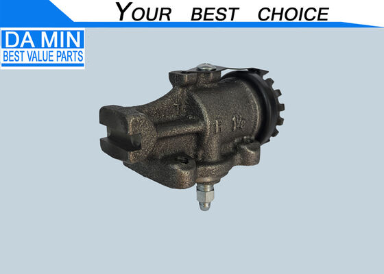 4BD1 4BE1 NHR NKR Κύλινδρο τροχού 8971793570 8941281621 Μπροστά δεξιά φρένο τύμπανο Χρήση 1 1/8 "με αιμορραγική βαλβίδα βίδα εμβολοφόρο κιβώτιο 16 δόντια