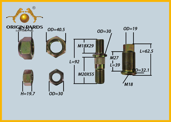 ORIGIN PARDS Τροχονόμετρο Κίτ 8970170432 Πίσω άξονας δεξιά 5 τρύπες Φρένο τύμπανο Τροχονόμετρο σταθερό Isuzu NPR NMR φορτηγό 4JJ1 4HG1 Μηχανή